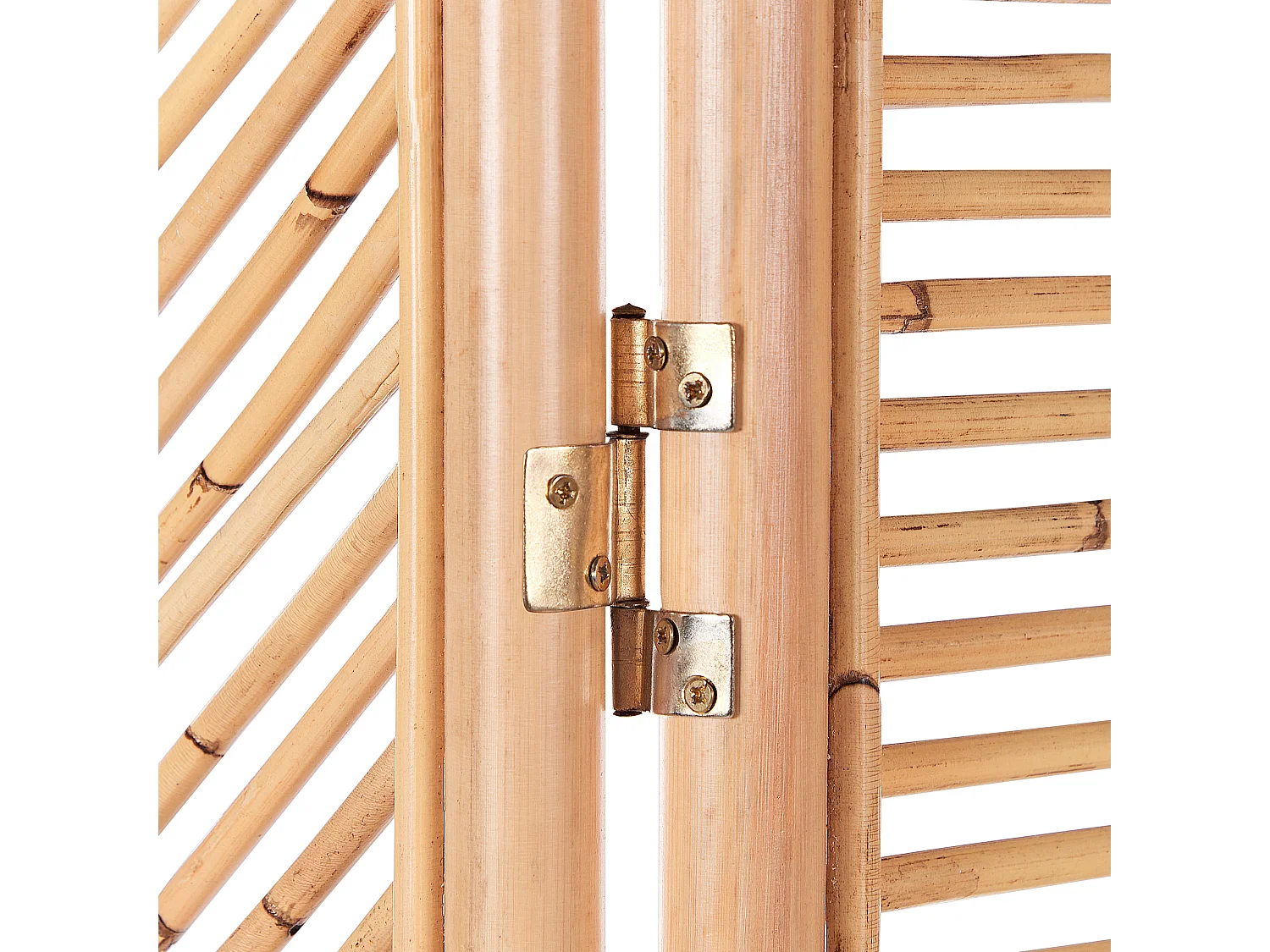 3-panelowy parawan pokojowy LAMEZIA Jasnobrązowy 117 cm 180 cm