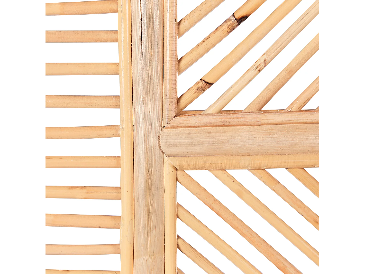 3-panelowy parawan pokojowy LAMEZIA Jasnobrązowy 117 cm 180 cm