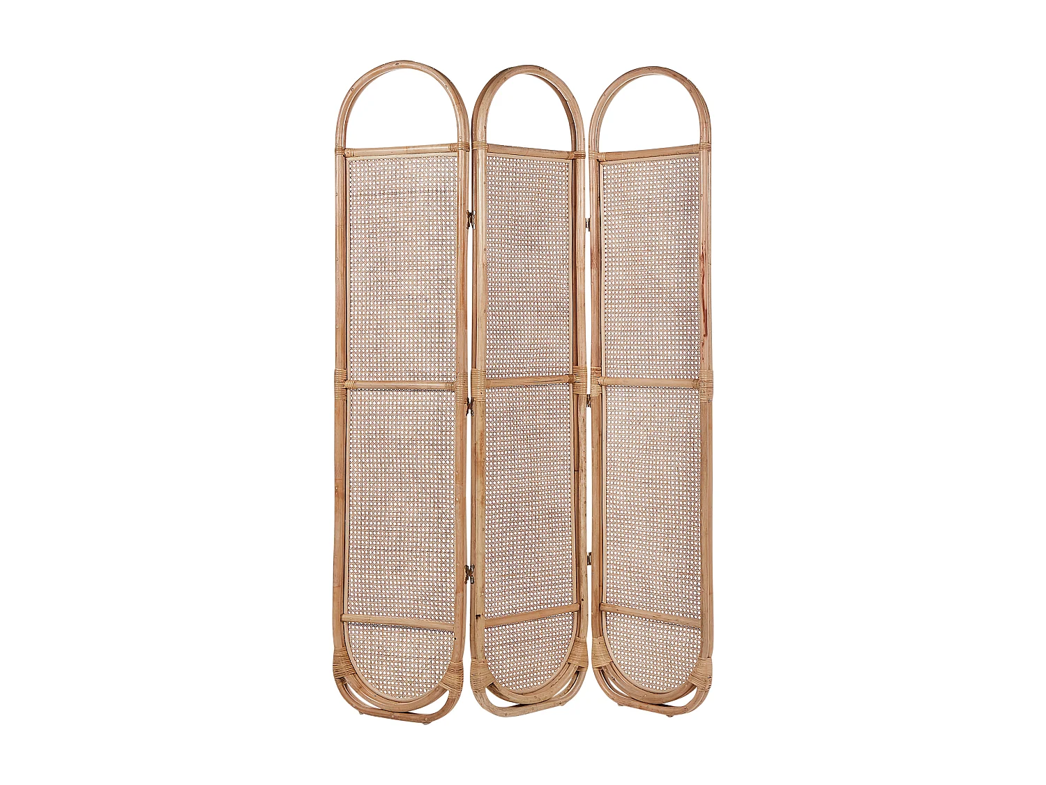 3-panelowy parawan pokojowy CORTONA Jasnobrązowy 118 cm 180 cm