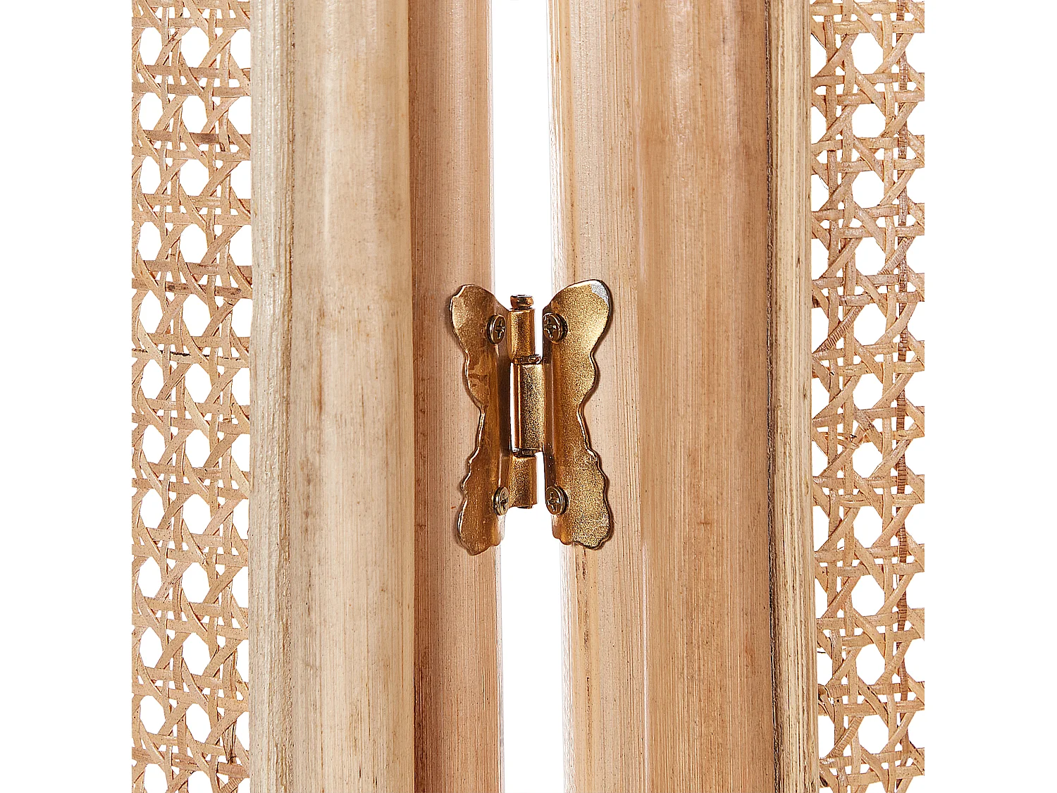 3-panelowy parawan pokojowy CORTONA Jasnobrązowy 118 cm 180 cm