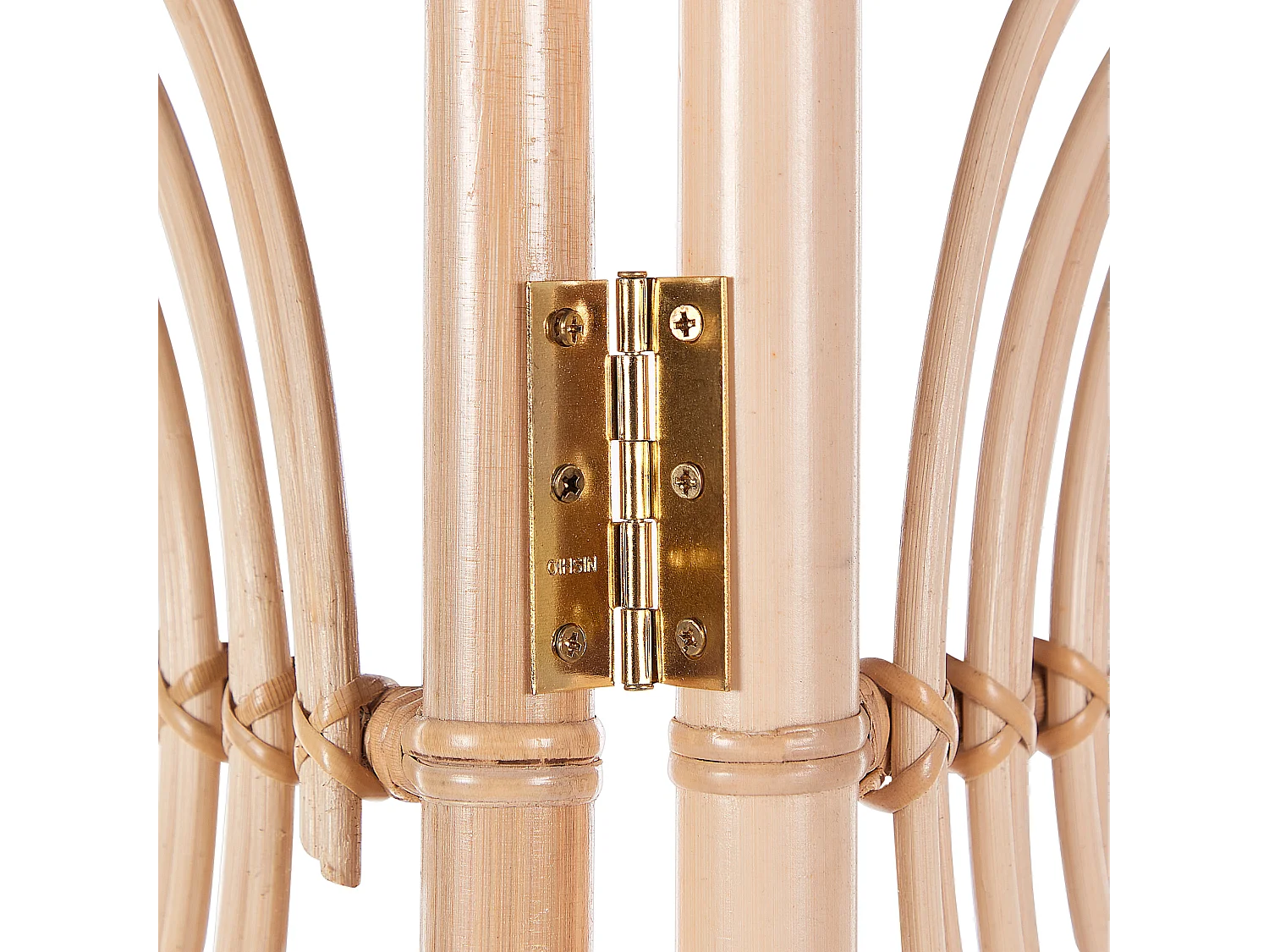 Raumteiler 3-teilig ALTAMURA Hellbraun 117 cm 180 cm