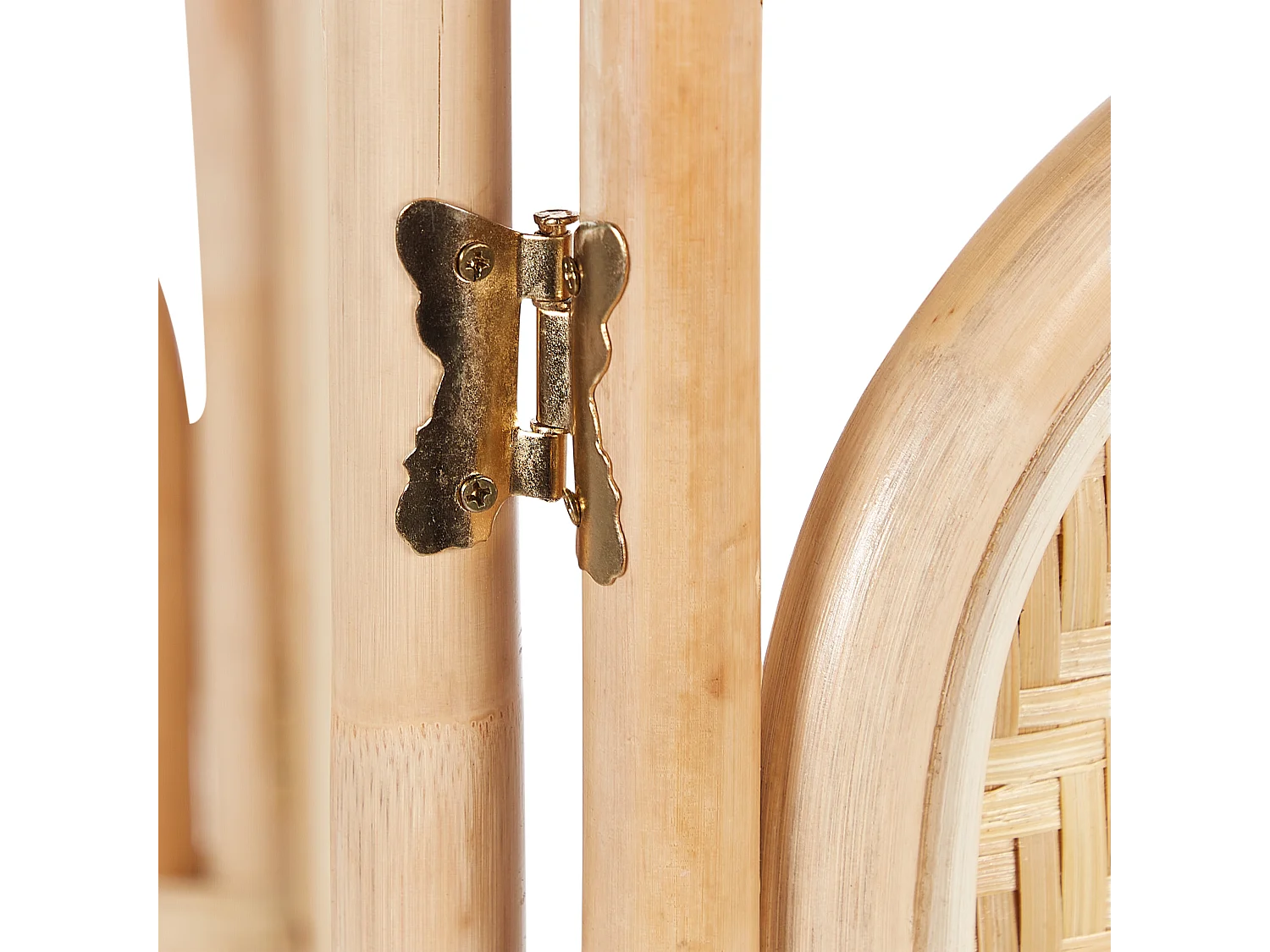 3-panelowy parawan pokojowy CARPI Naturalny 166 cm 180 cm