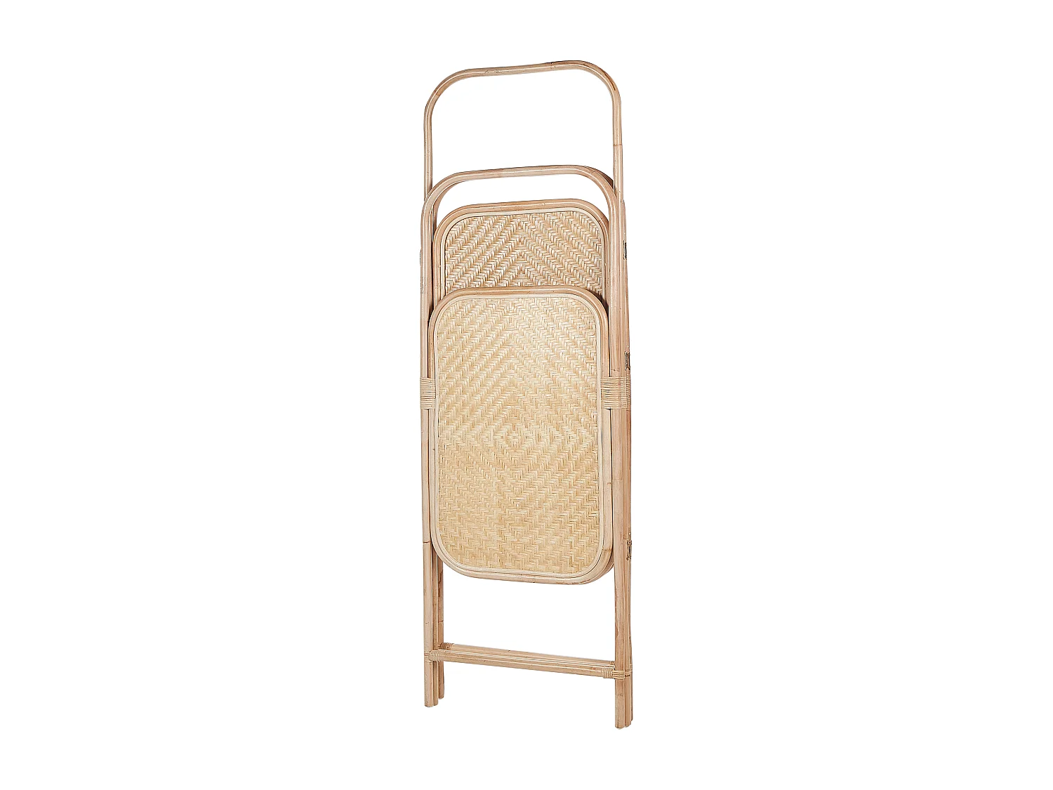 Roomdivider met 3 panelen CARPI Natuurlijk 166 cm 180 cm
