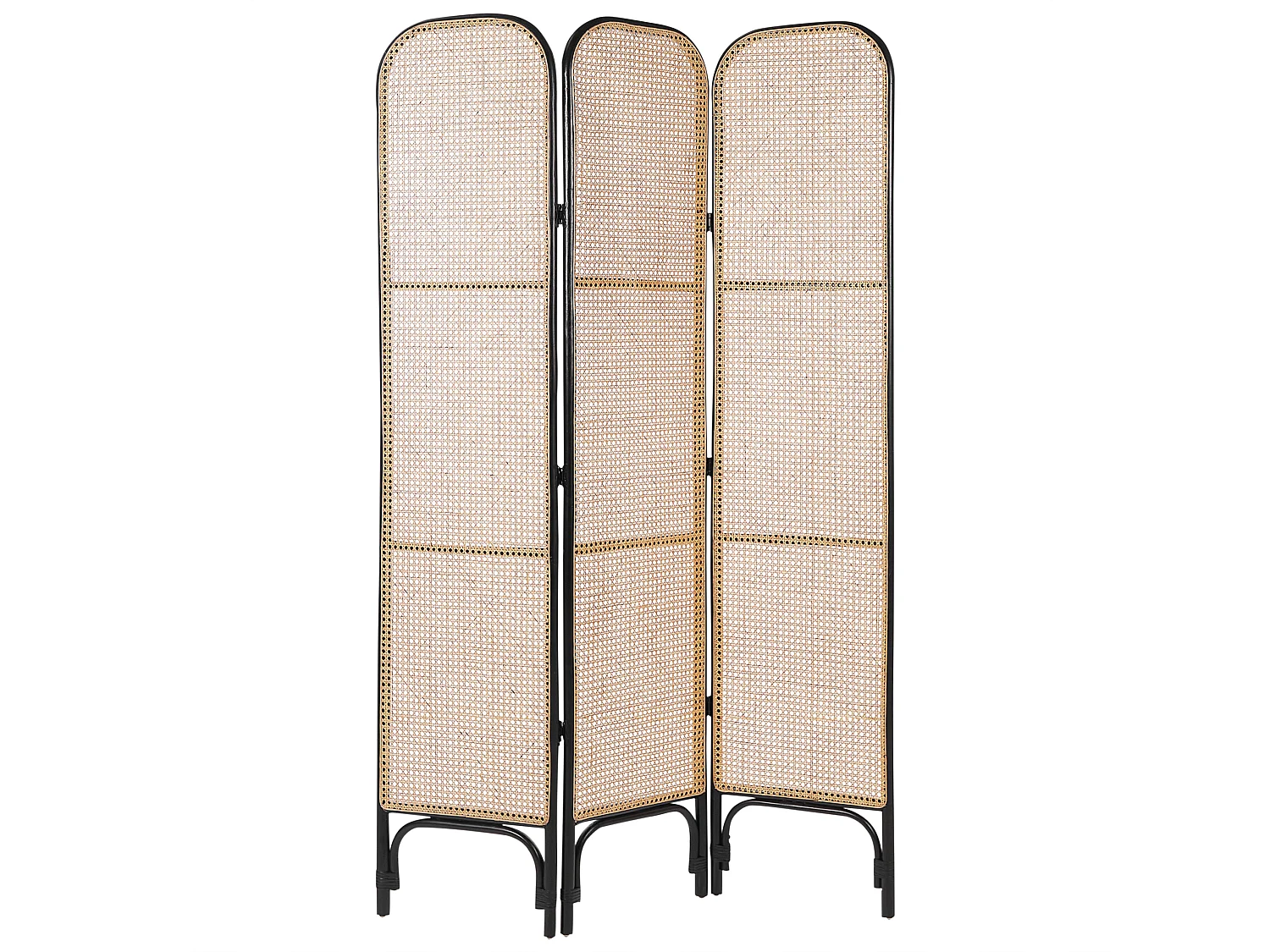 3-panelowy parawan pokojowy POTENZA Jasnobrązowy 105 cm 180 cm