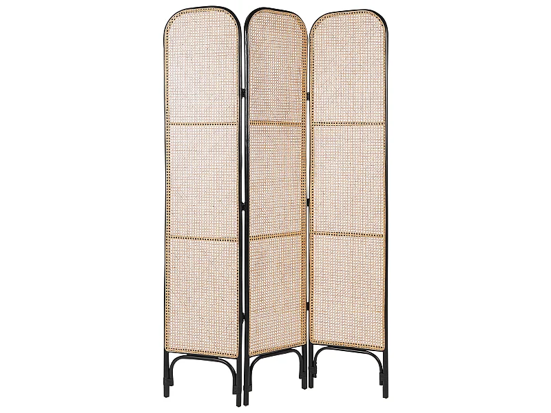 3-panelowy parawan pokojowy POTENZA Jasnobrązowy 105 cm 180 cm