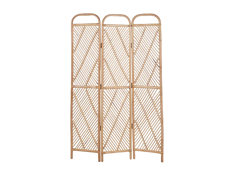 Separador de ambientes de 3 paneles COSENZA Marrón claro 106 cm 180 cm