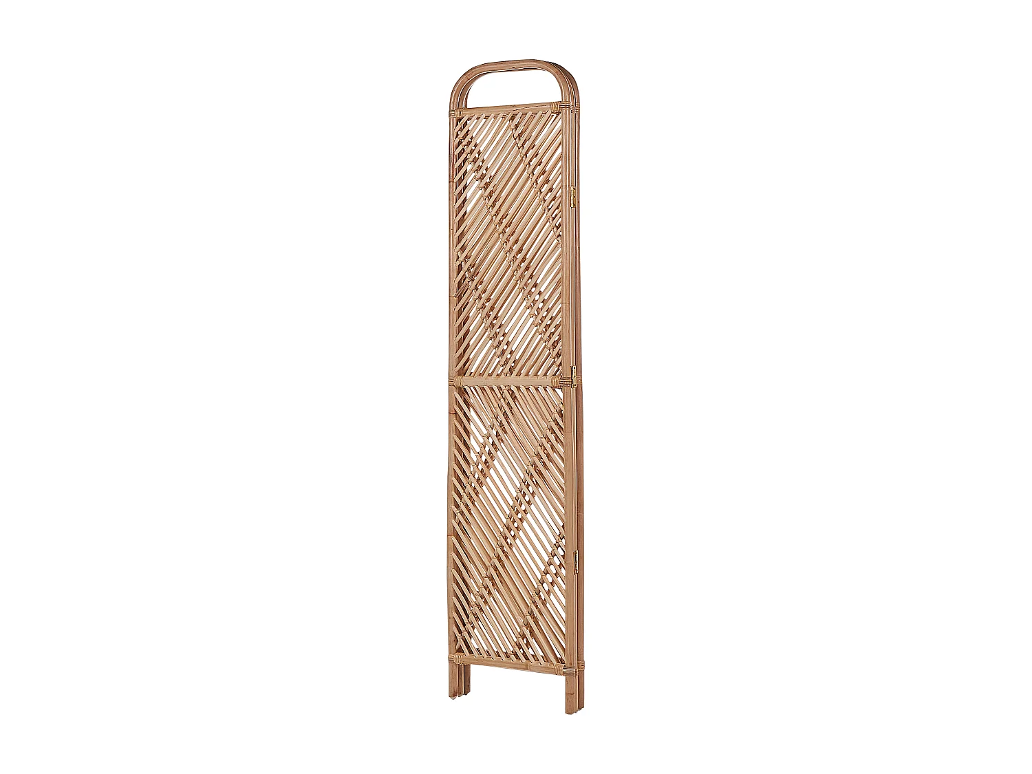 Séparateur de pièce à 3 panneaux COSENZA Marron clair 106 cm 180 cm