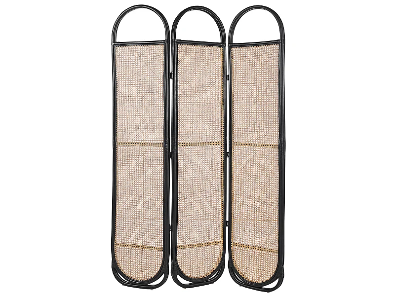 3-panelowy parawan pokojowy CORTONA Jasnobrązowy 118 cm 180 cm