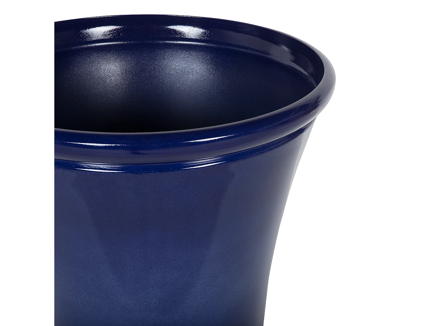 Set van 2 bloempotten KOKKINO Steen 46 cm Marineblauw