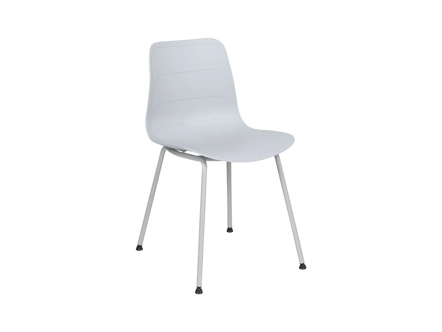 Set van 2 eetkamerstoelen LOOMIS Lichtgrijs