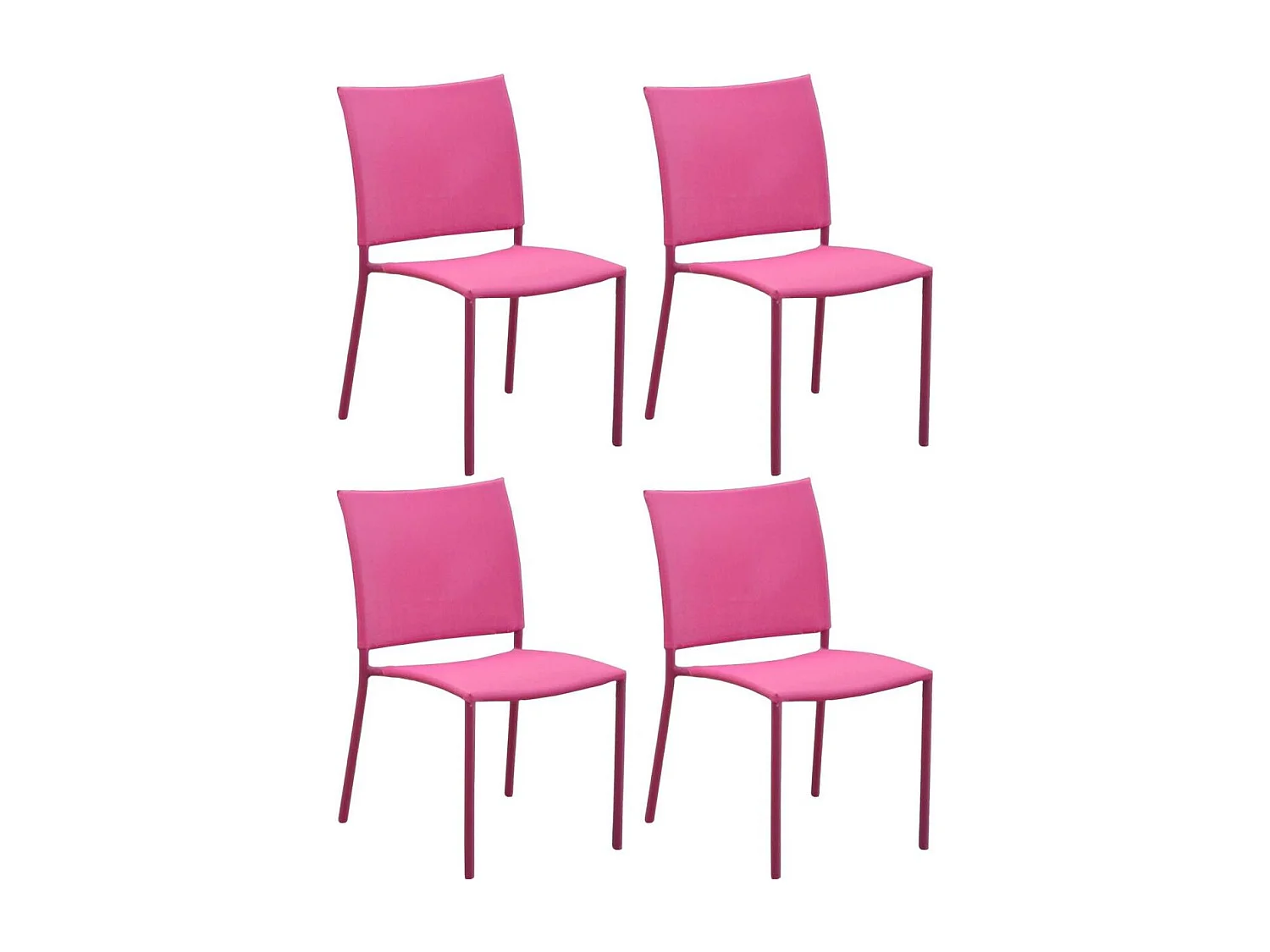 Chaise de jardin Bonbon pour enfant (Lot de 4)