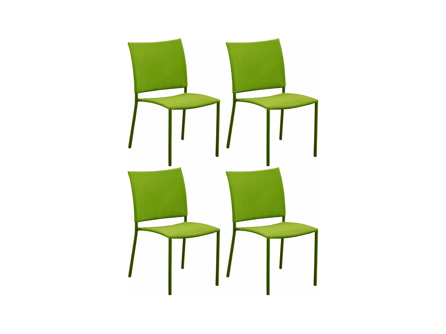 Chaise de jardin Bonbon pour enfant (Lot de 4)