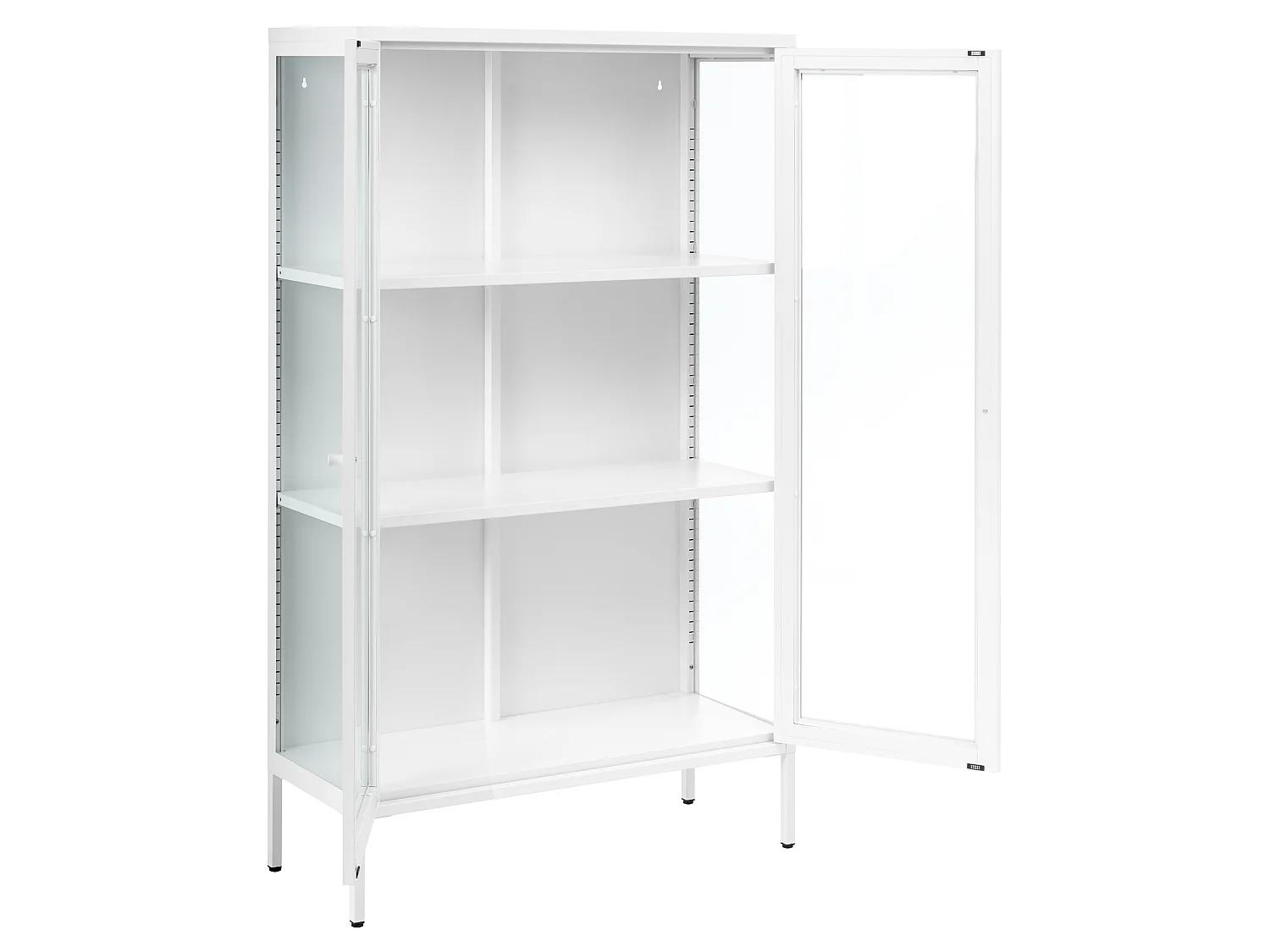 Witryna NASH Metal 90 cm Biały
