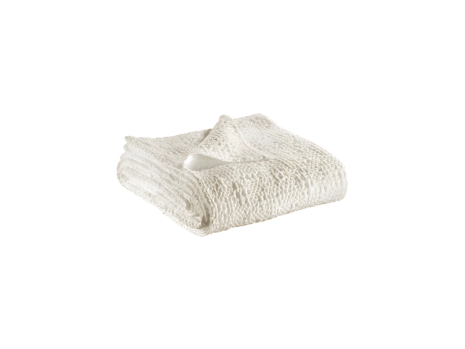 Jeté de lit en coton Tana 260 x 240 cm