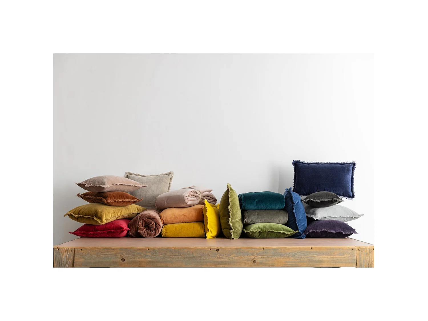 Plaid aus Baumwolle und Polyester Fara 200 x 135 cm