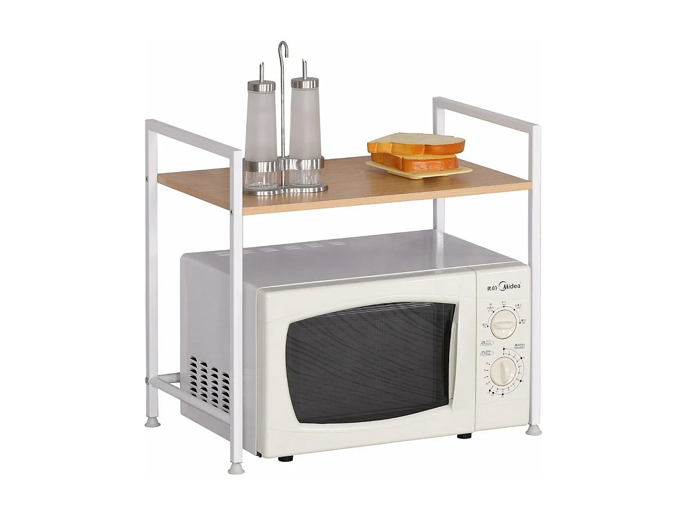 Etagère cuisine pour four à micro-ondes - H50 cm