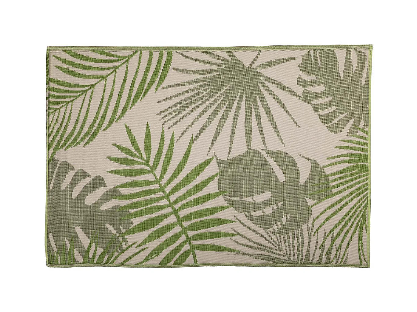 Alfombra de jardín de polipropileno con hojas de selva