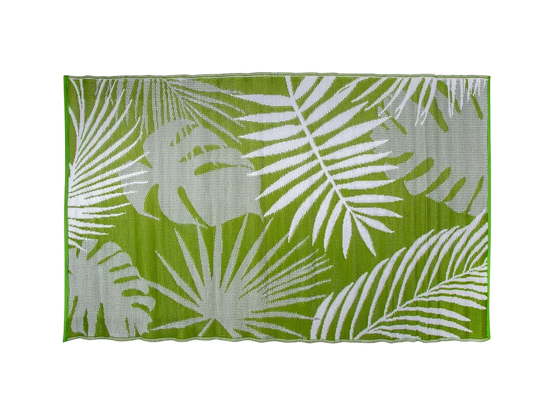 Alfombra de jardín de polipropileno con hojas de selva