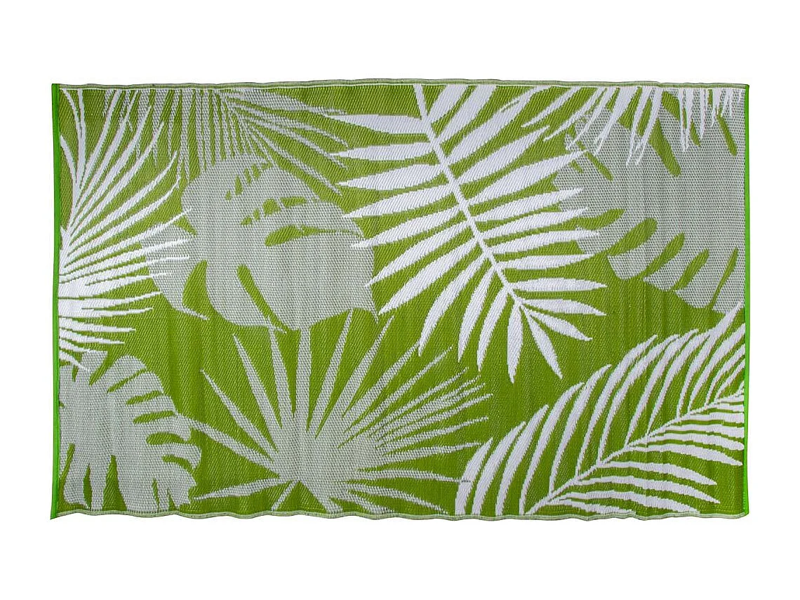 Gartenteppich aus Polypropylen Mit Dschungelblattmuster
