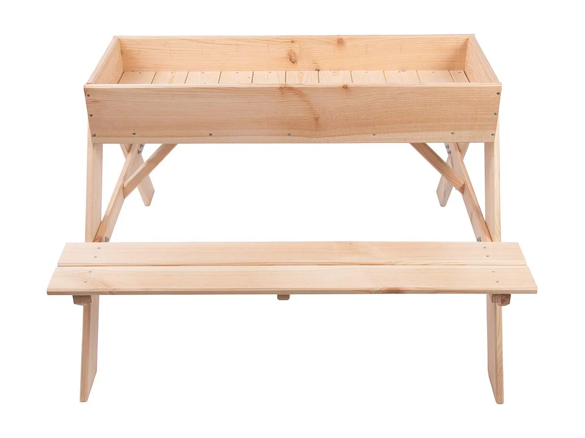 Kindertisch mit integriertem Sandkasten