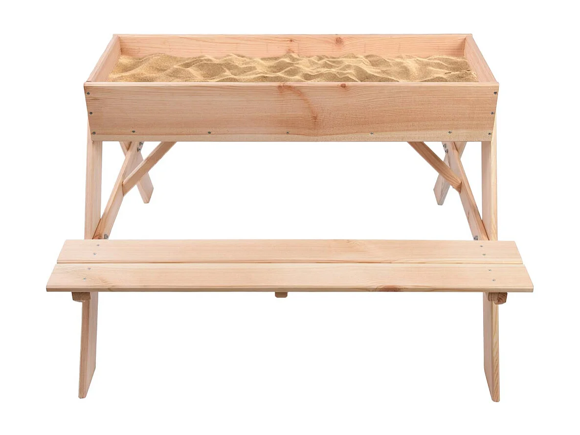 Kindertisch mit integriertem Sandkasten