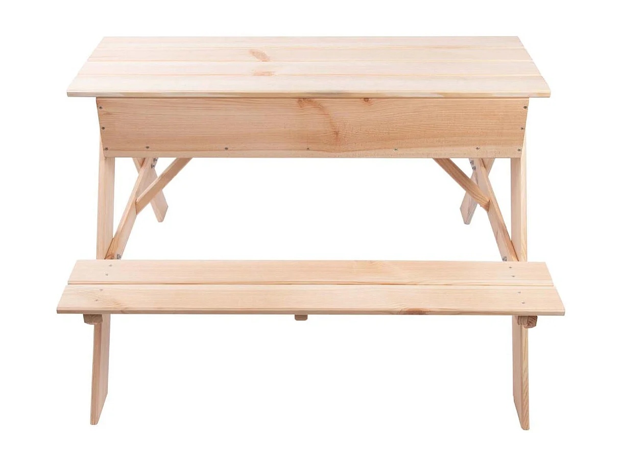 Kindertisch mit integriertem Sandkasten
