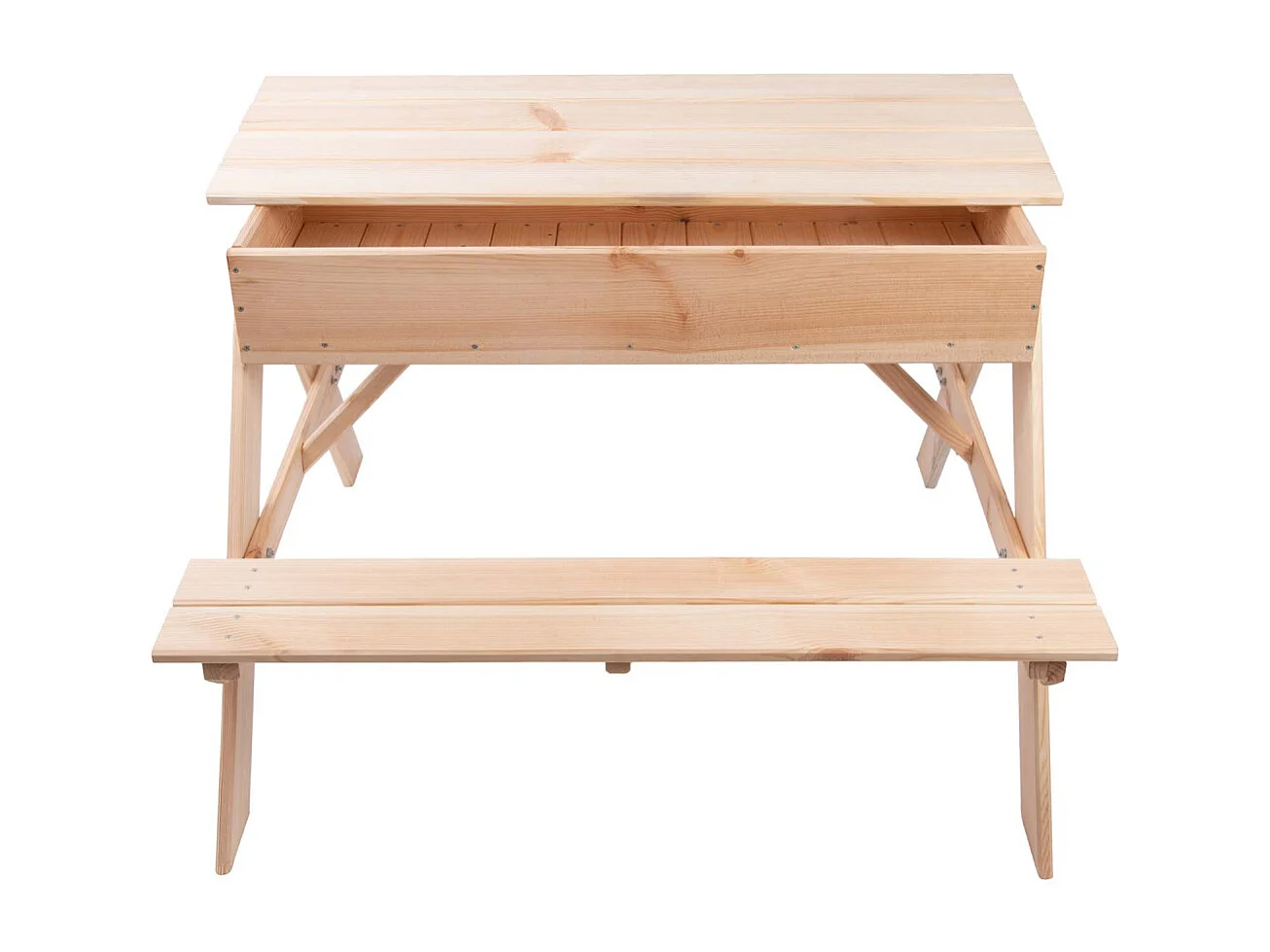 Kindertisch mit integriertem Sandkasten