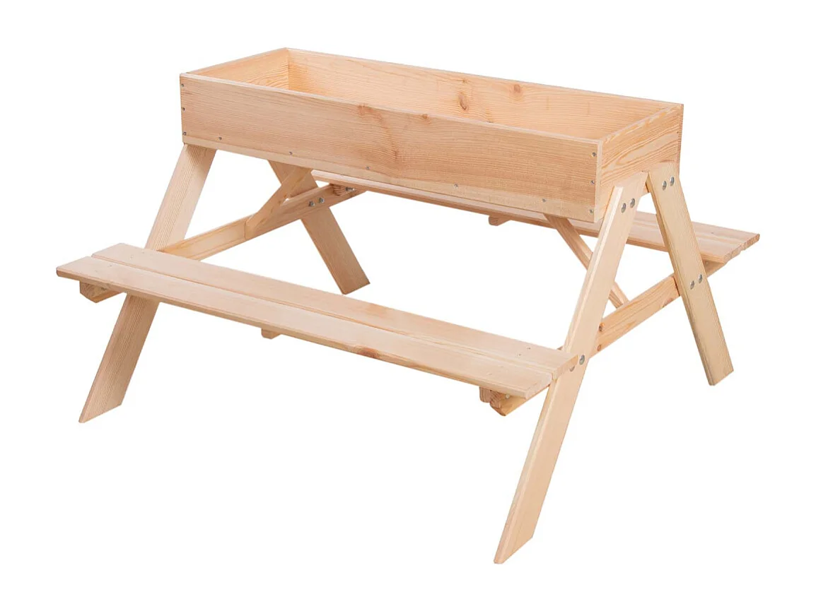 Kindertisch mit integriertem Sandkasten