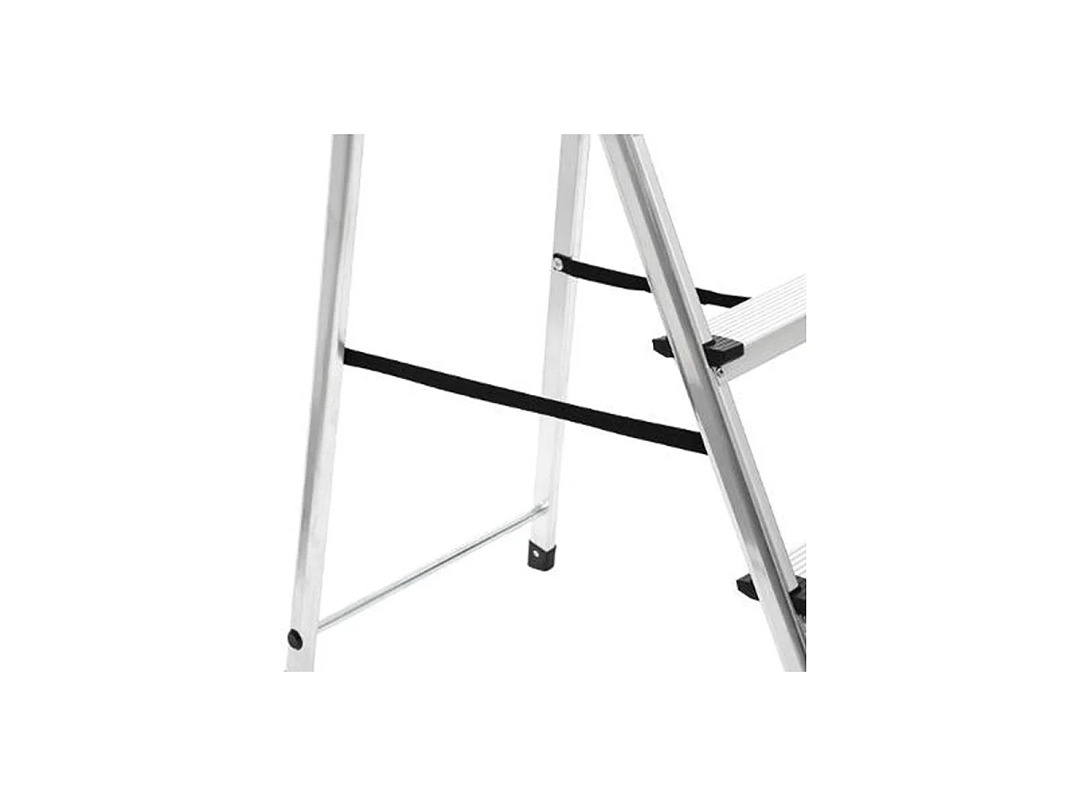Escabeau 5 Marches Aluminium "Stool" 173cm Noir