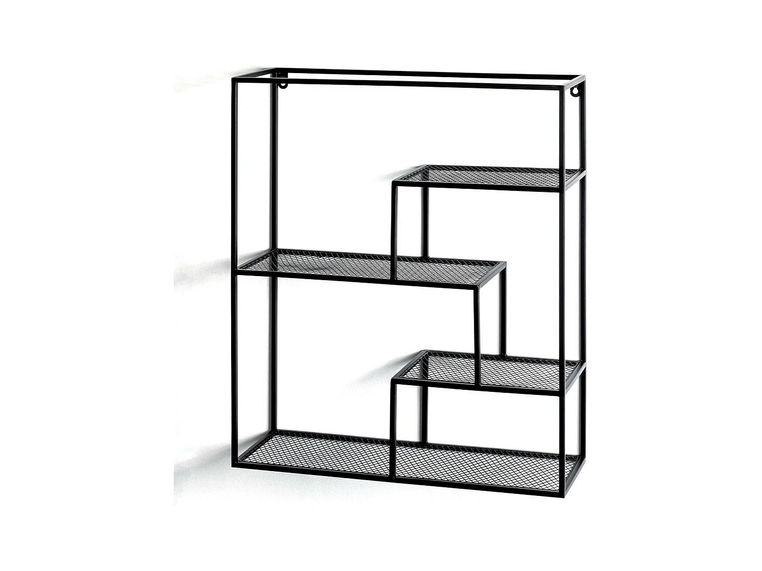 Étagère Murale 3 Niveaux "Inaya" 60cm Noir