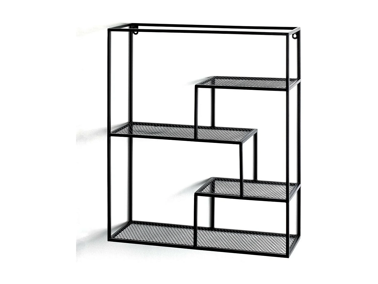 Étagère Murale 3 Niveaux "Inaya" 60cm Noir