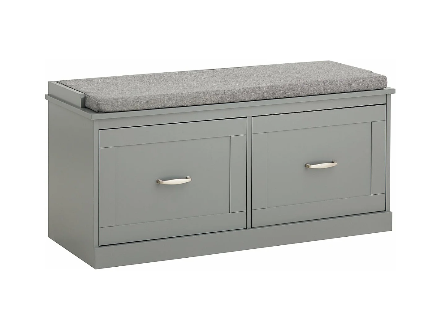 Banc à chaussures avec assise et assise avec espace de rangement pour chaussures, FSR131-HG