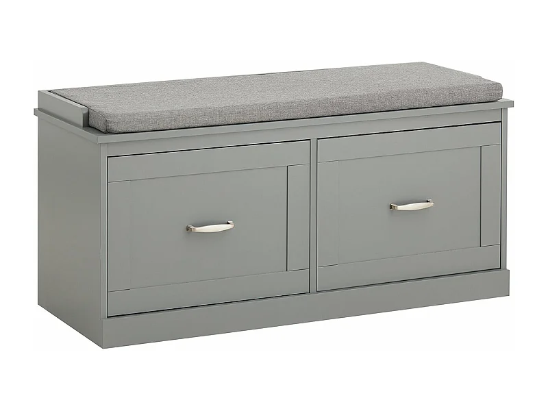 Banc à chaussures avec assise et assise avec espace de rangement pour chaussures, FSR131-HG