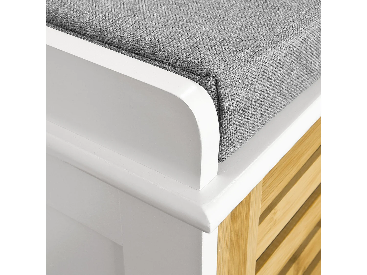 Schuhbank FSR23-K-WN 71 x 43 x 34 cm Natur