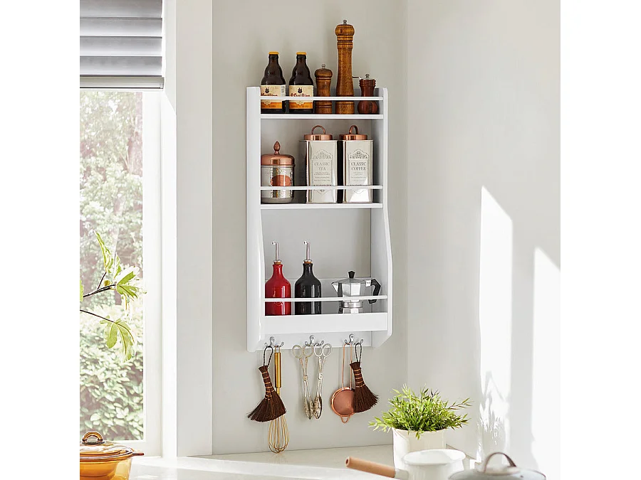 Wisząca półka na przyprawy półka KCR12-W