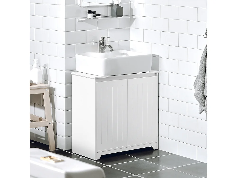 Waschbeckenunterschrank BZR108-W 30 x 60 x 60cm