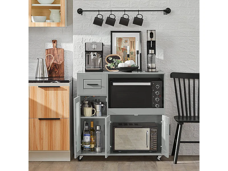 Küchenschrank FSB78-HG 89 x 89 x 89 cm Grau