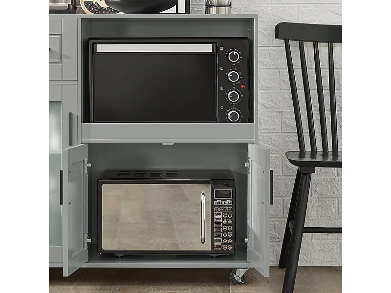 Küchenschrank FSB78-HG 89 x 89 x 89 cm Grau