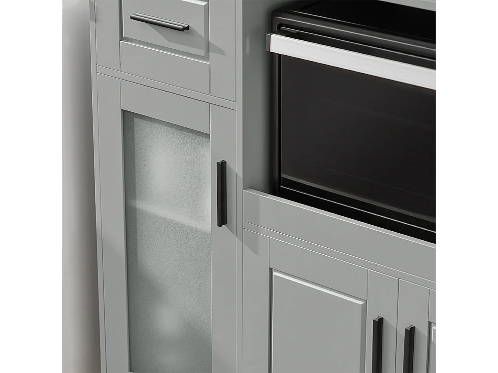 Küchenschrank FSB78-HG 89 x 89 x 89 cm Grau