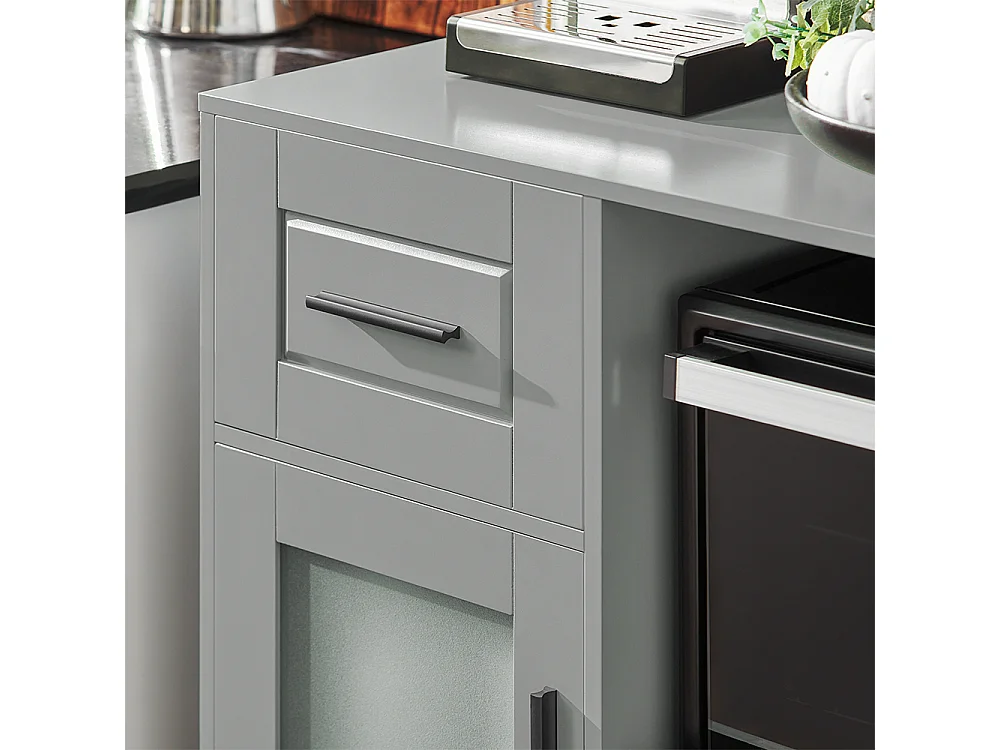 Küchenschrank FSB78-HG 89 x 89 x 89 cm Grau