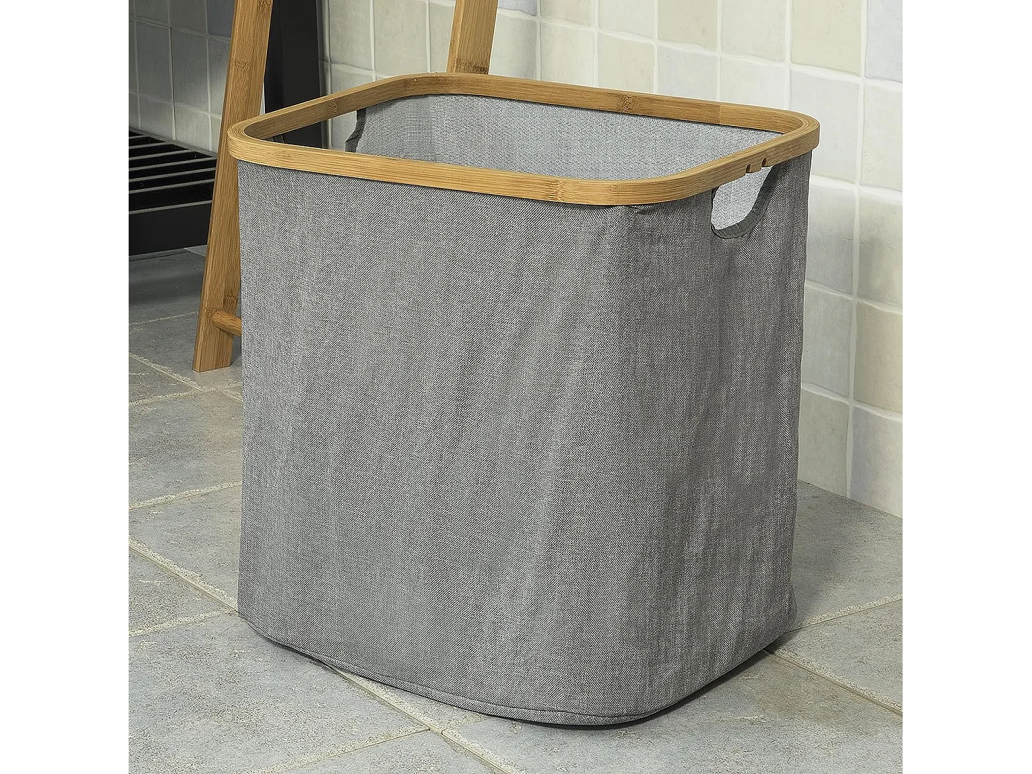 Handtuchhalter FRG263-N 44 x 138 x 28 cm Natur