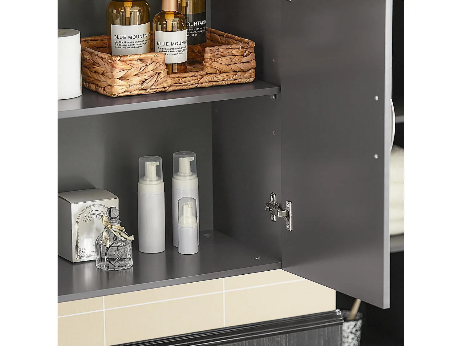 Hängeschrank FRG231-DG 60 x 60 x 30 cm Grau