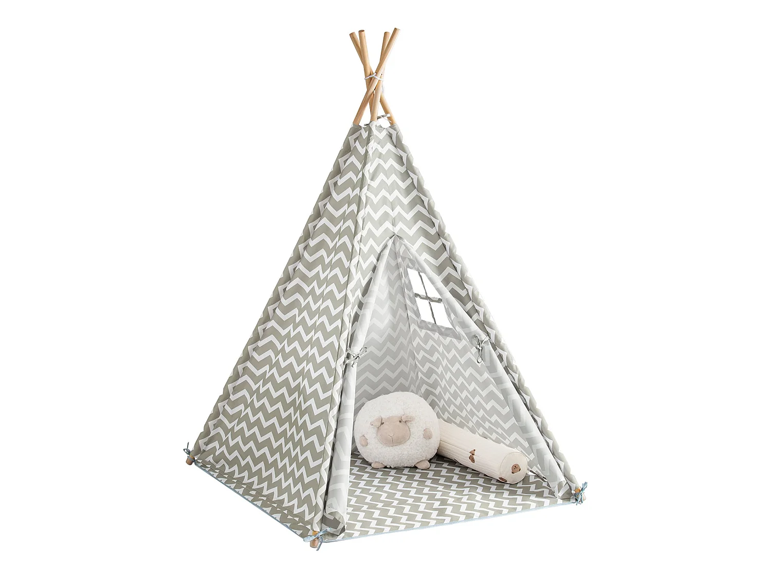 Tienda de campaña Infantil, Tienda Tipi - Tienda de campaña Interior para niños OSS03 SoBuy ES