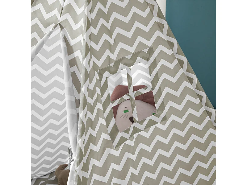 Tienda de campaña Infantil, Tienda Tipi - Tienda de campaña Interior para niños OSS03 SoBuy ES