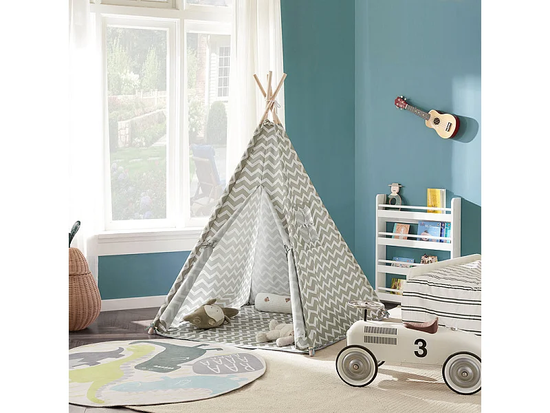 Tienda de campaña Infantil, Tienda Tipi - Tienda de campaña Interior para niños OSS03 SoBuy ES