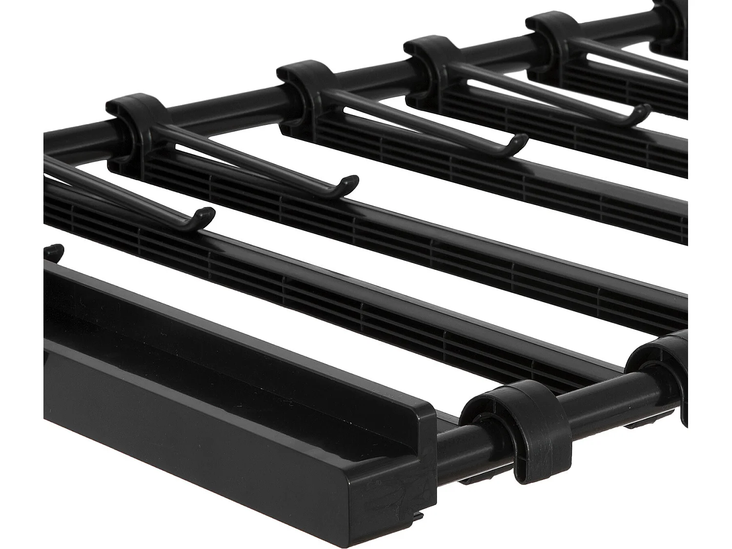 SoBuy Appendiabiti telescopico, Scaffale telescopico, set telescopico,Altezza regolabile,FRG38