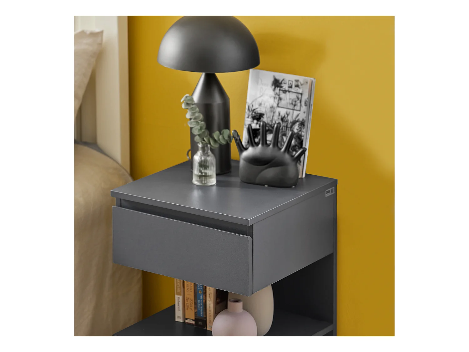 Stolik nocny z szufladą FBT49-HG