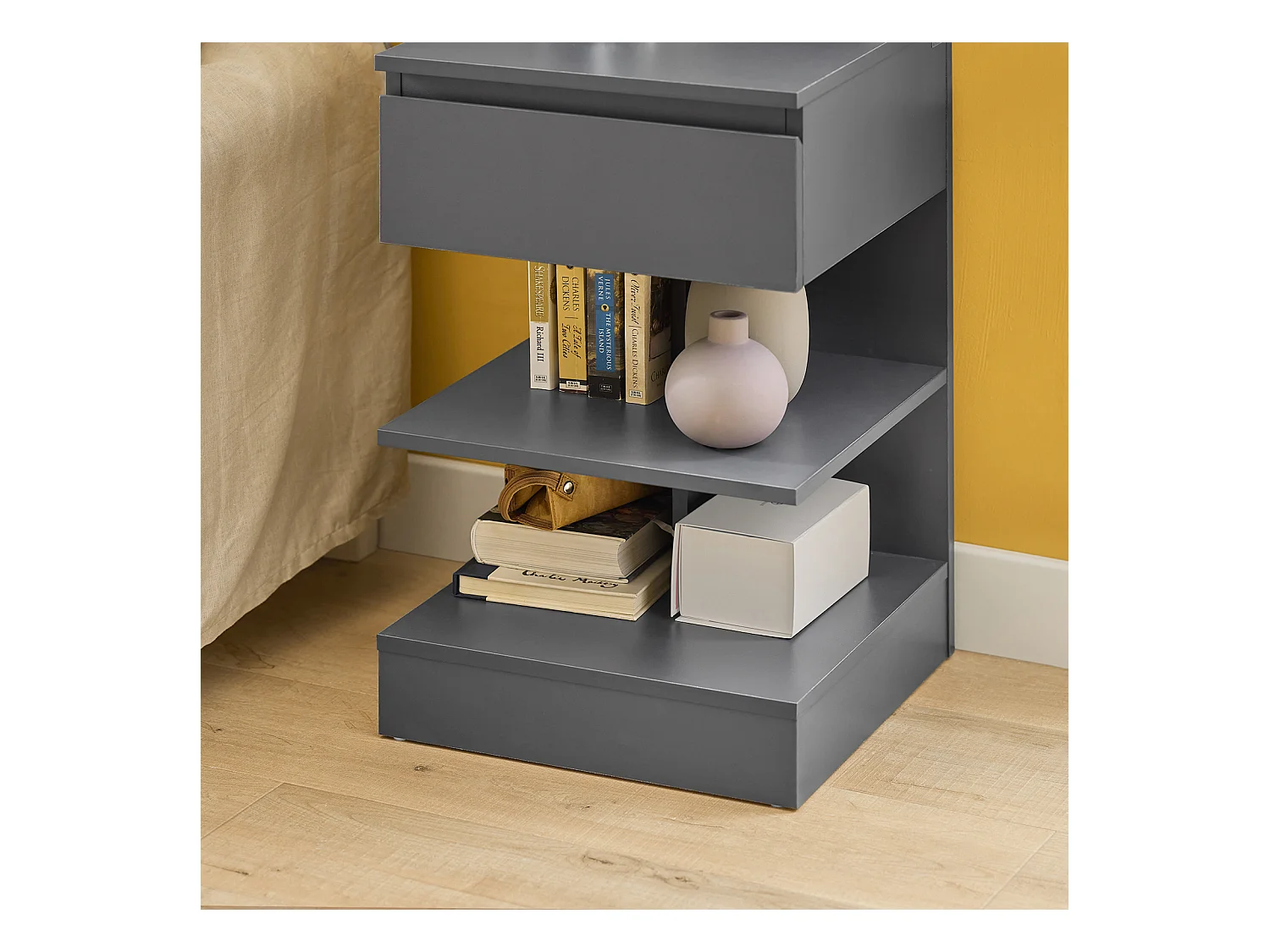 Stolik nocny z szufladą FBT49-HG