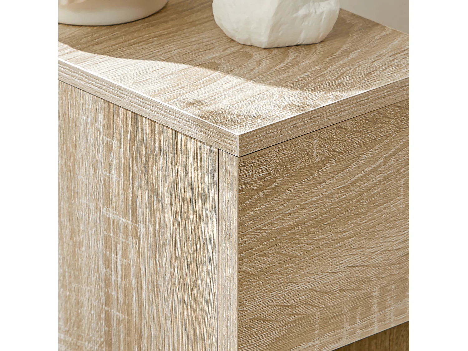 SoBuy FBT111-N Nachtkastje Bijzettafel Sofa Bijzettafel Salontafel met Lade voor Woonkamer, Slaapkamer of Kantoor 20x35x60cm