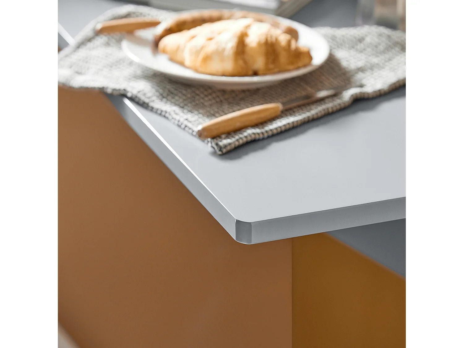 Wandklapptisch FWT03-HG 60 x 6 x 40 cm Hellgrau